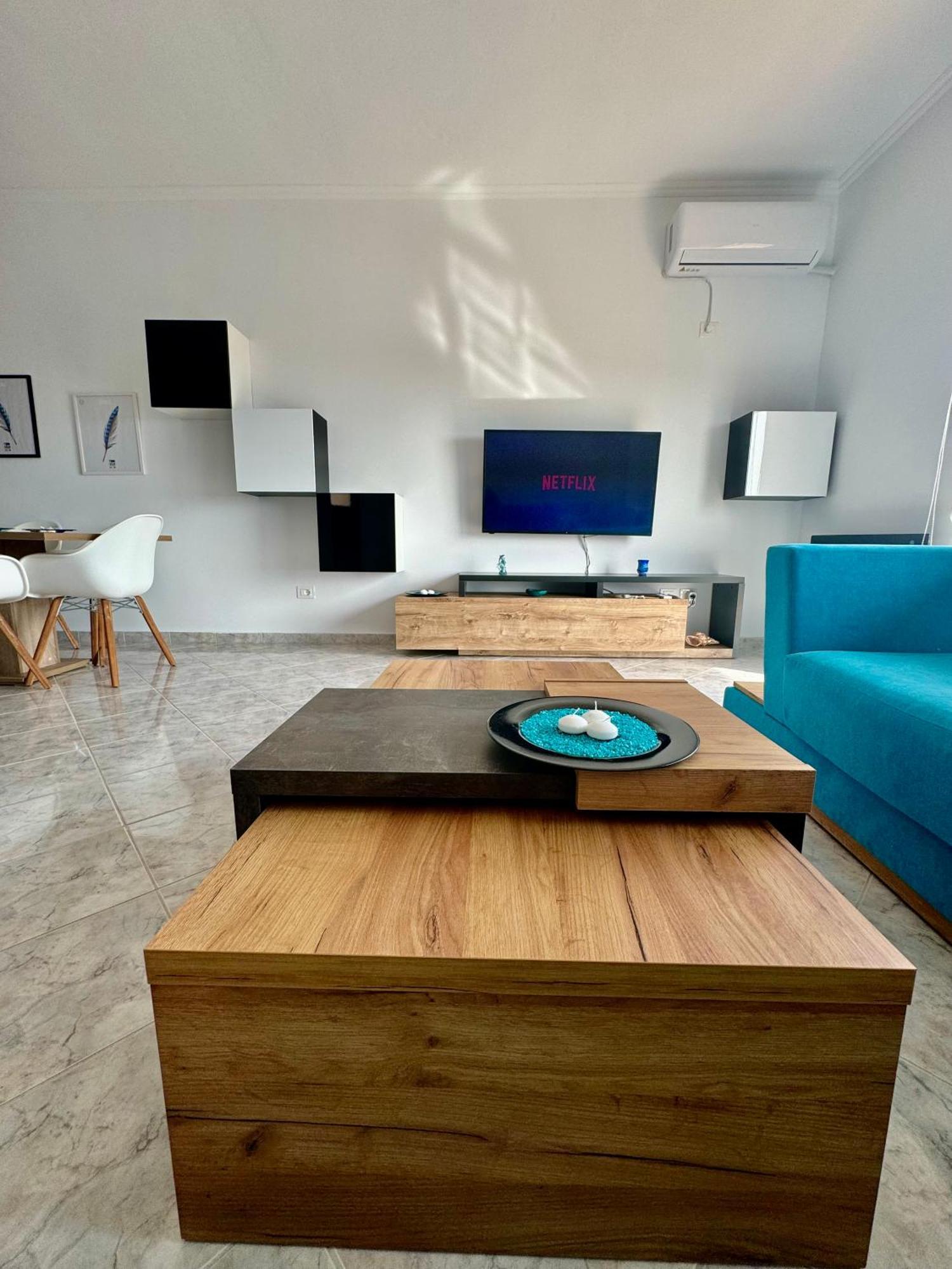 Ferienwohnung Comfy Blue Sarandë Exterior foto